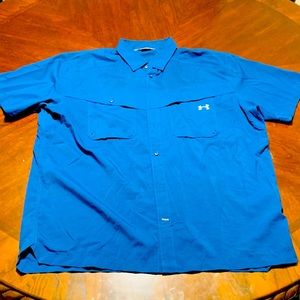 Under armour button down shirt